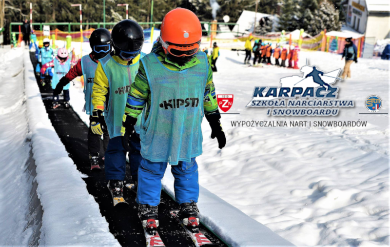 Pojízdný koberec pro začátečníky Pojízdný koberec pro začínající lyžaře a snowboardisty